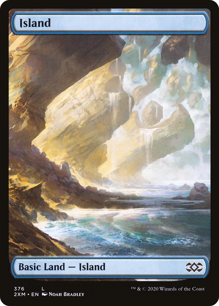 Magic: The Gathering - Island #376 Foil - Double Masters