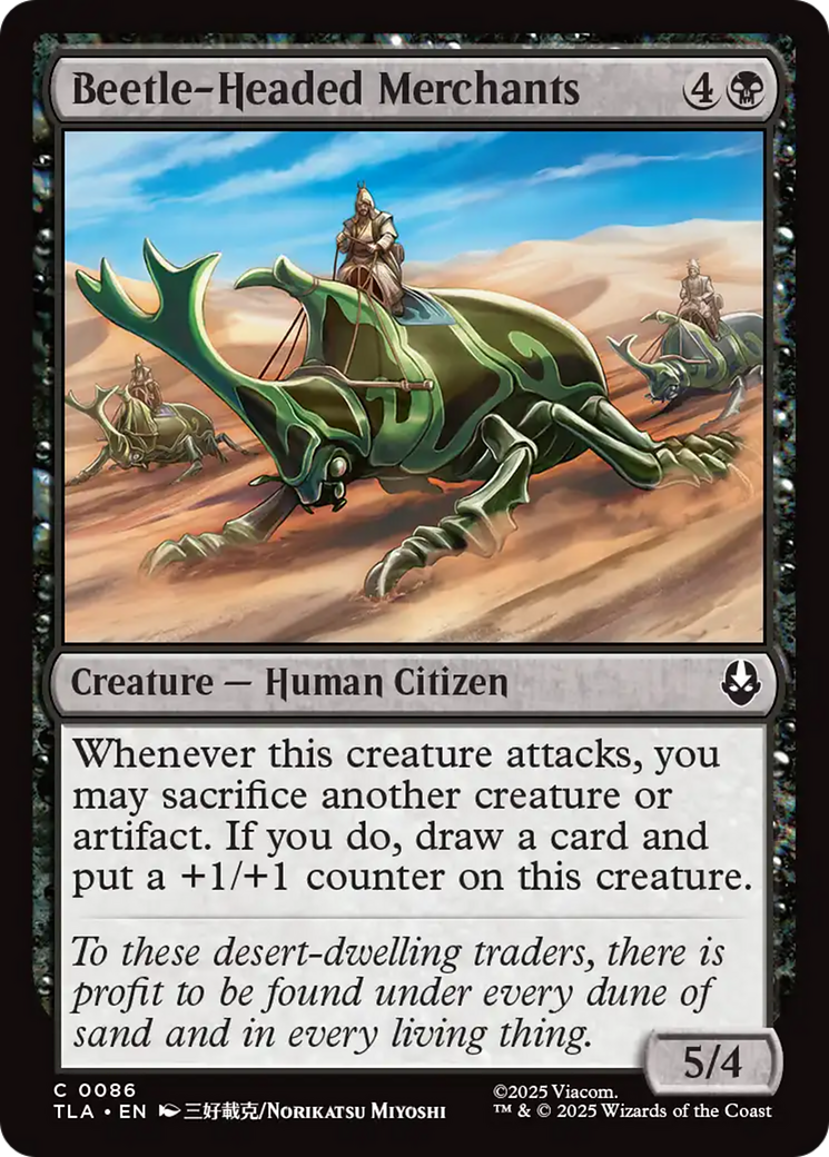 Magic: The Gathering - Beetle-Headed Merchants Foil - Avatar: The Last Airbender