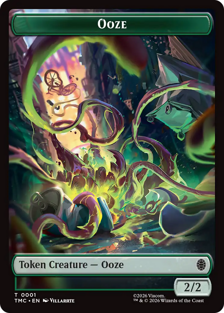 Magic: The Gathering - Ooze Token - Teenage Mutant Ninja Turtles Eternal Tokens