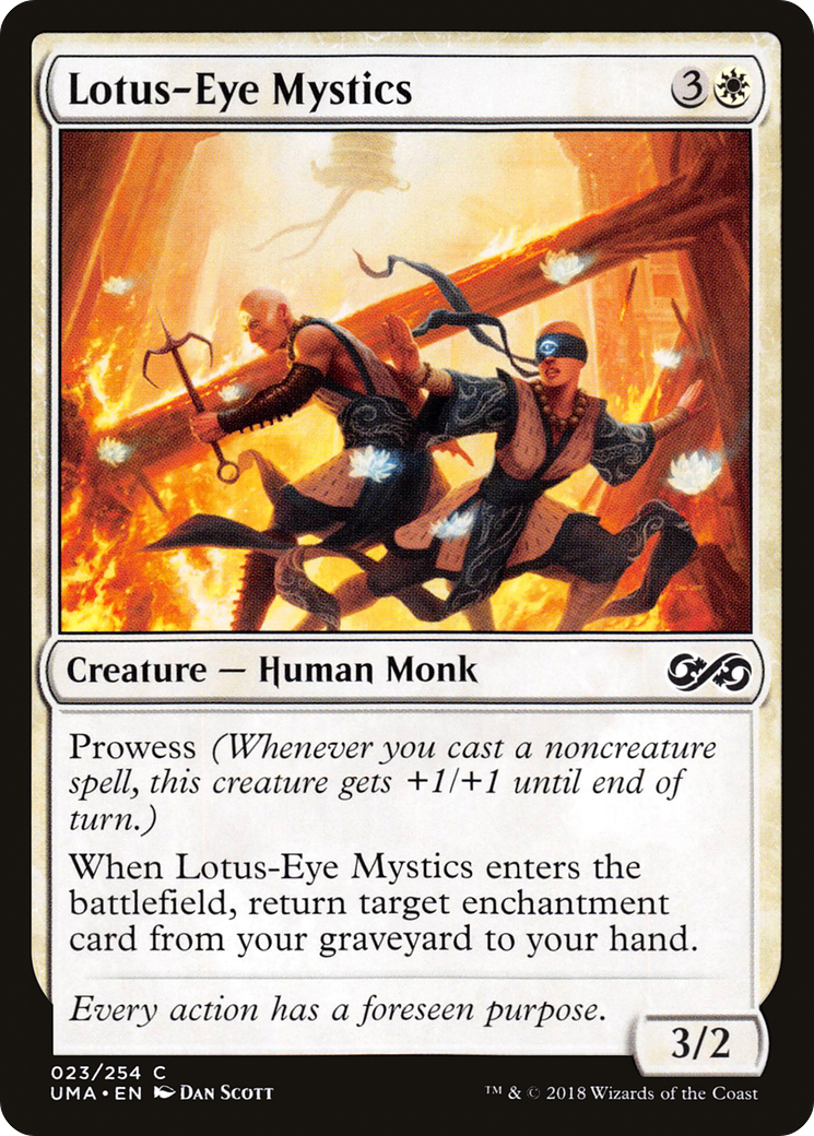 Magic: The Gathering - Lotus-Eye Mystics Foil - Ultimate Masters