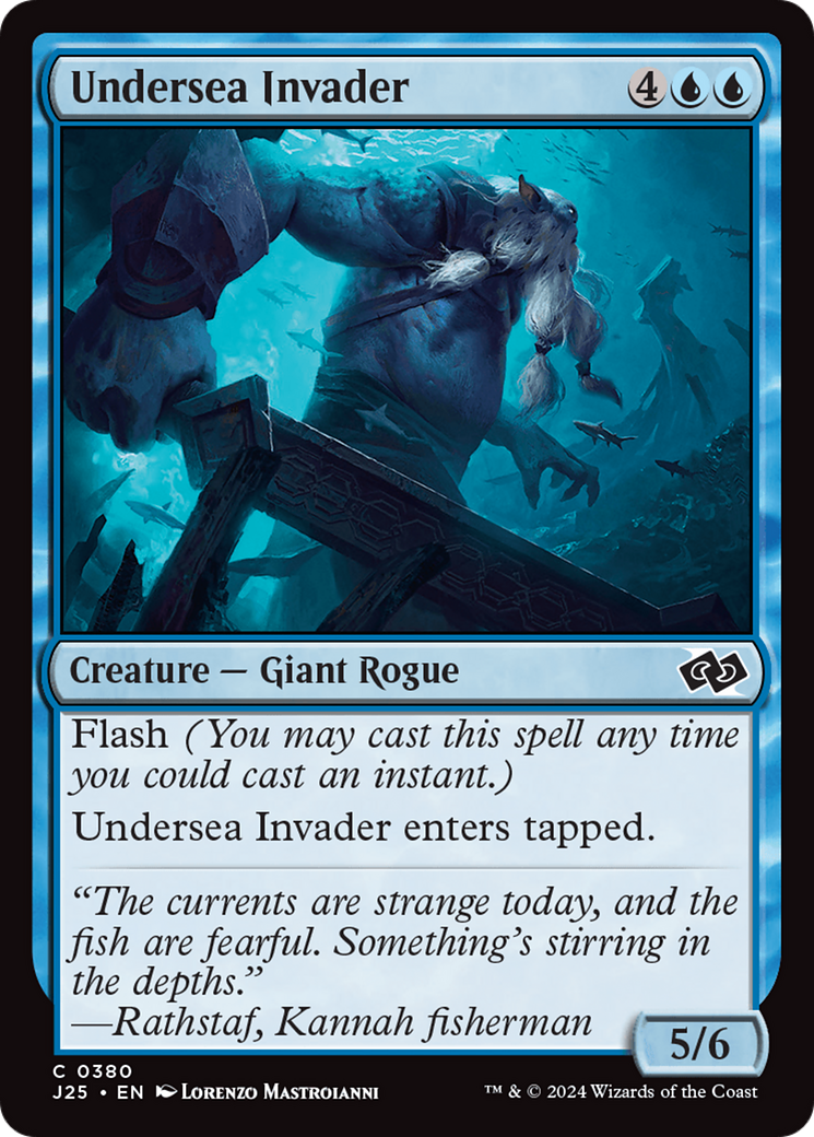 Magic: The Gathering - Undersea Invader - Foundations Jumpstart