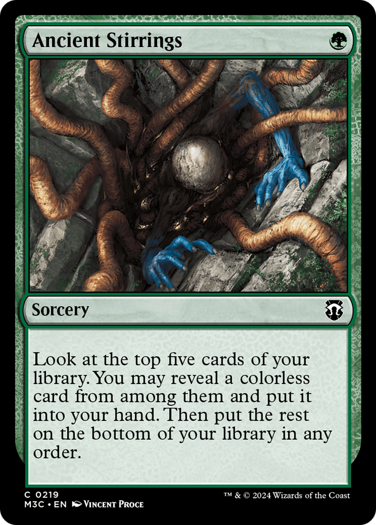 Magic: The Gathering - Ancient Stirrings - Modern Horizons 3 Commander