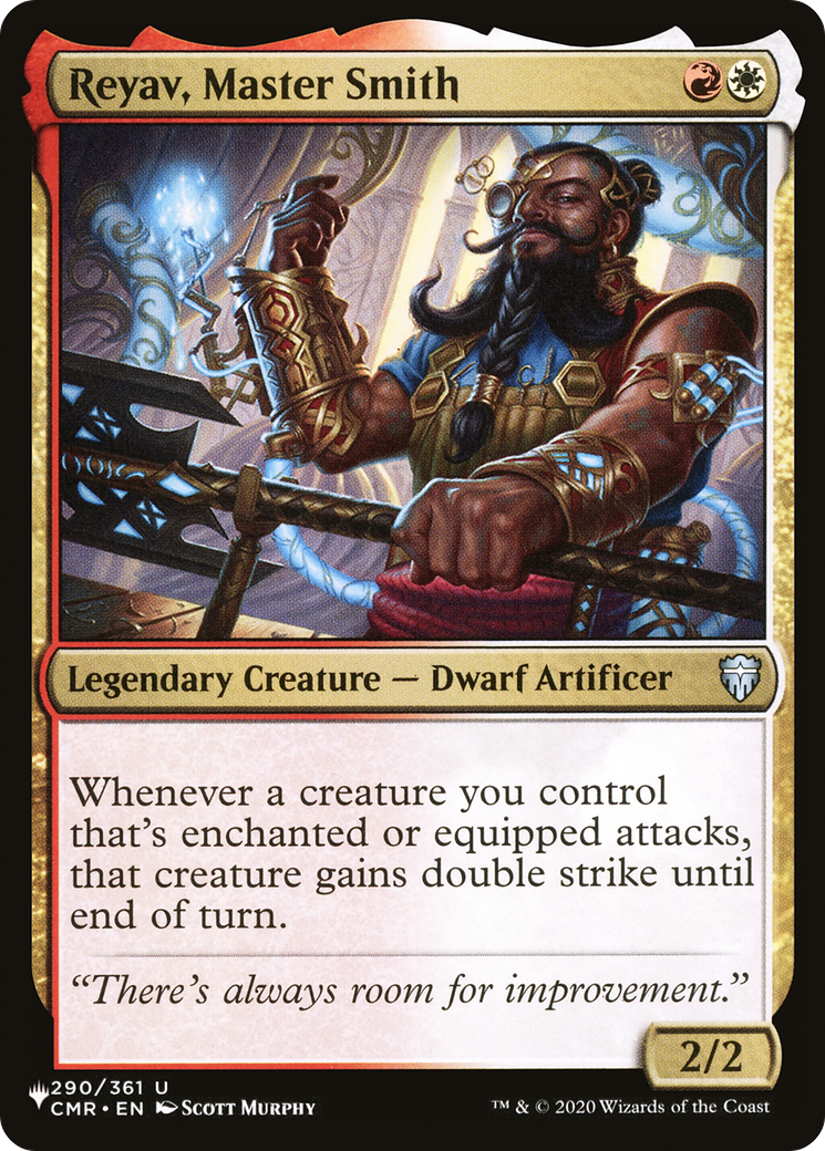 Magic: The Gathering - Reyav, Master Smith - The List