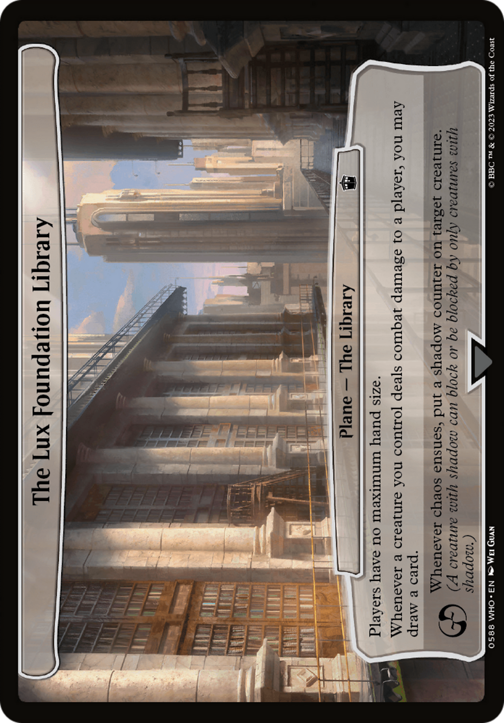 Magic: The Gathering - The Lux Foundation Library - Doctor Who