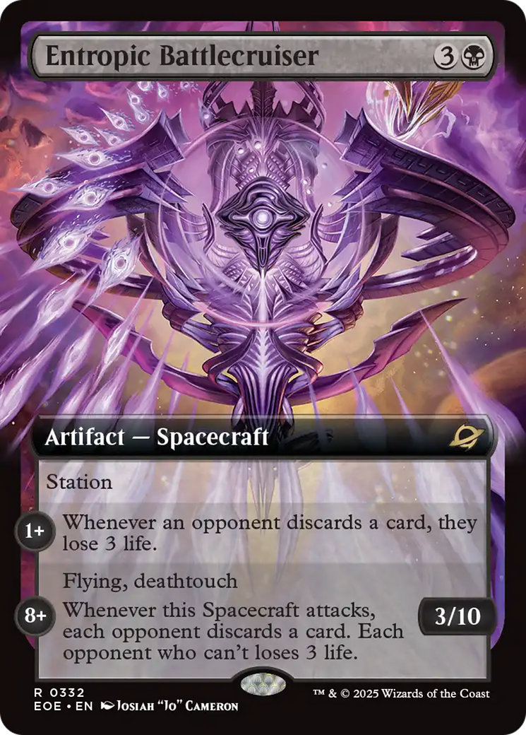 Magic: The Gathering - Entropic Battlecruiser - Edge of Eternities