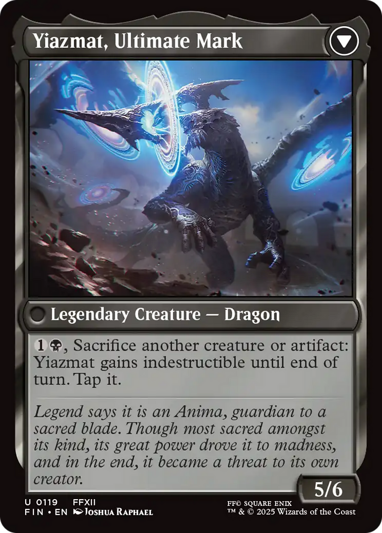 Magic: The Gathering - Sidequest: Hunt the Mark // Yiazmat, Ultimate Mark Foil - Final Fantasy
