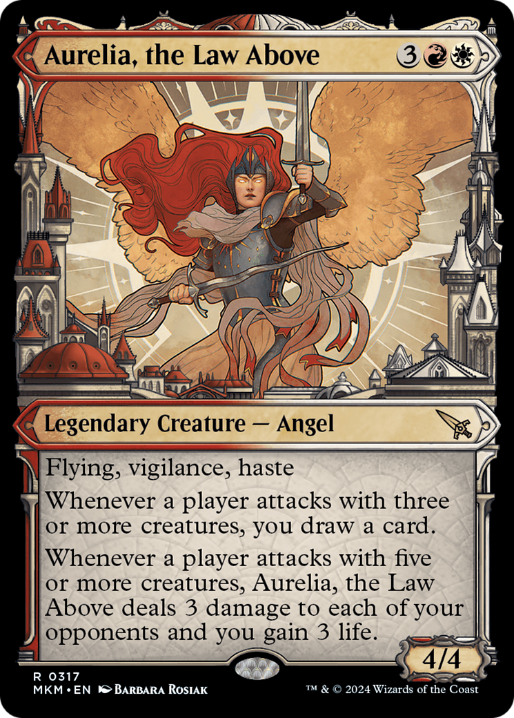 Magic: The Gathering - Aurelia, the Law Above - Murders at Karlov Manor
