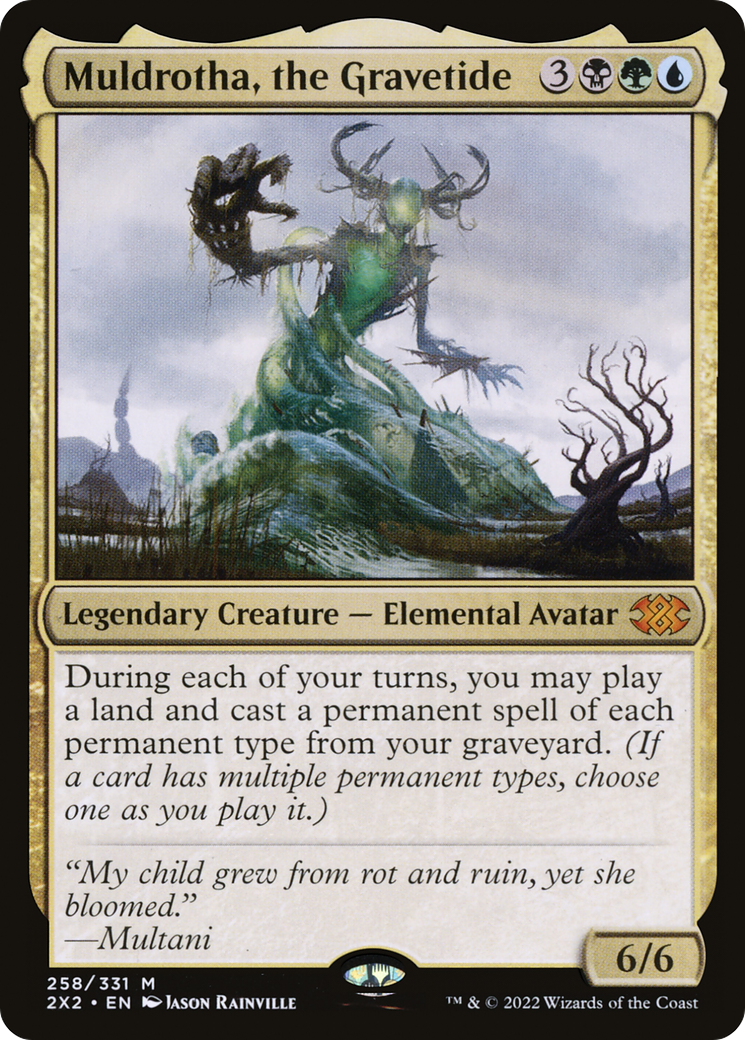 Magic: The Gathering - Muldrotha, the Gravetide - Double Masters 2022