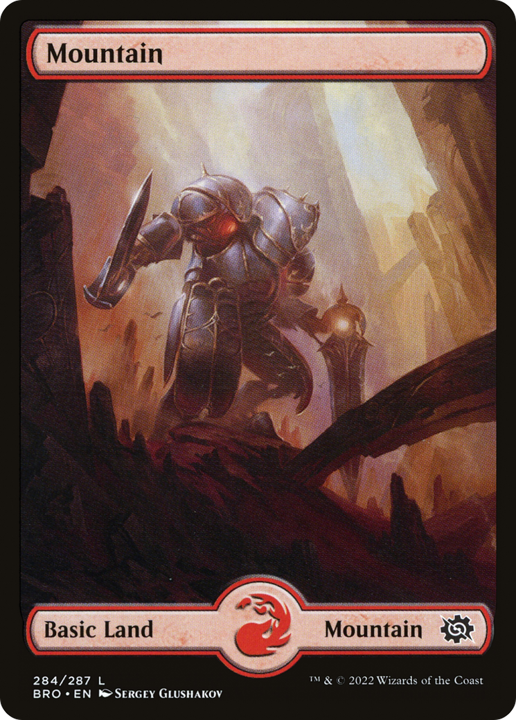 Magic: The Gathering - Mountain #284 Foil - The Brothers' War