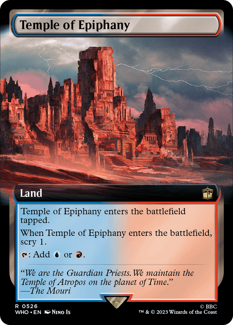 Magic: The Gathering - Temple of Epiphany Foil - Doctor Who