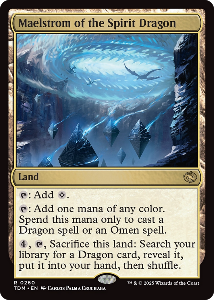 Magic: The Gathering - Maelstrom of the Spirit Dragon Foil - Tarkir: Dragonstorm