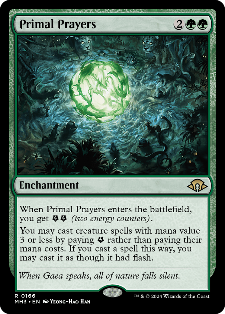 Magic: The Gathering - Primal Prayers Foil - Modern Horizons 3