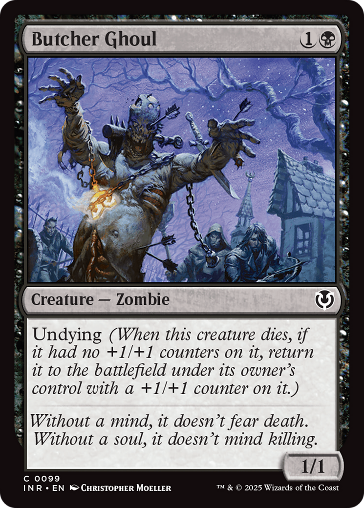 Magic: The Gathering - Butcher Ghoul Foil - Innistrad Remastered