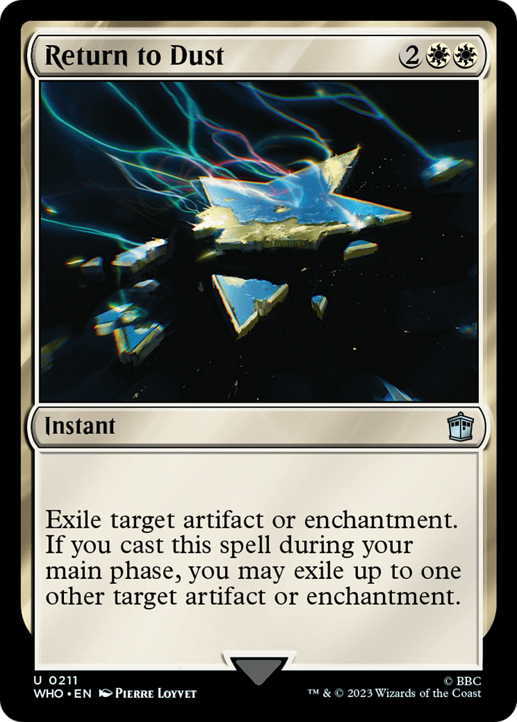 Magic: The Gathering - Return to Dust Foil - Doctor Who