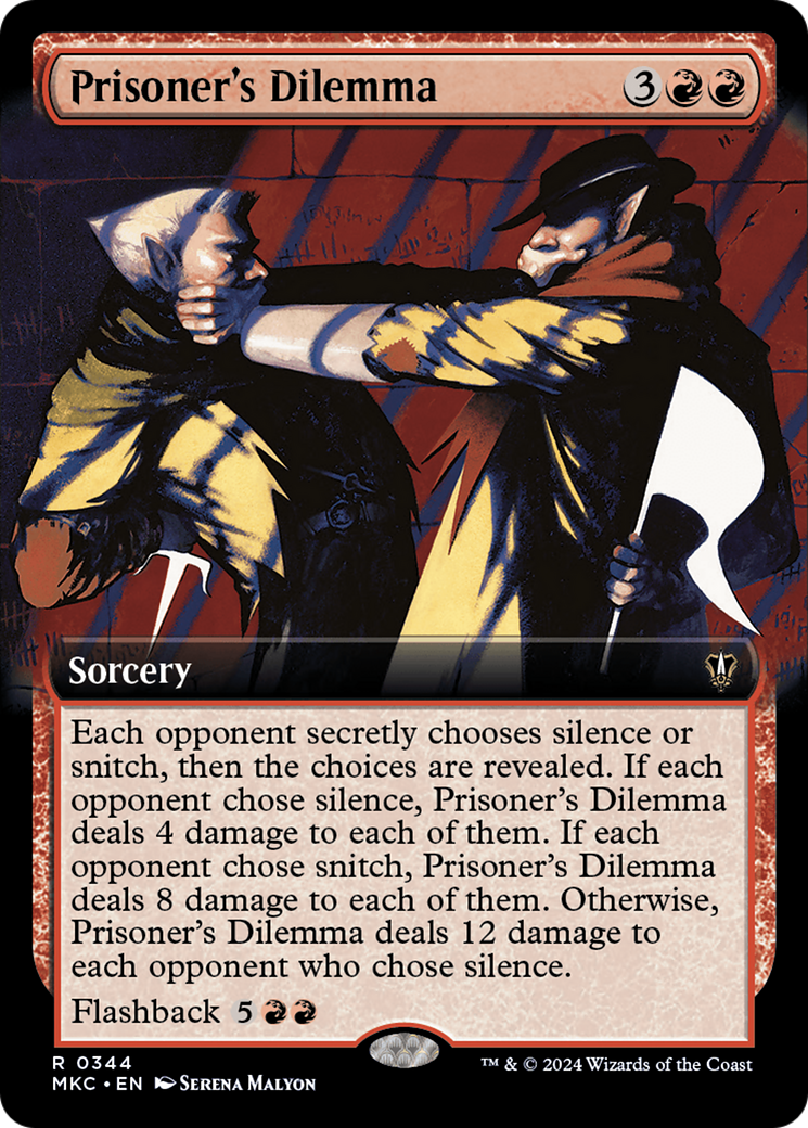 Magic: The Gathering - Prisoner's Dilemma - Murders at Karlov Manor Commander