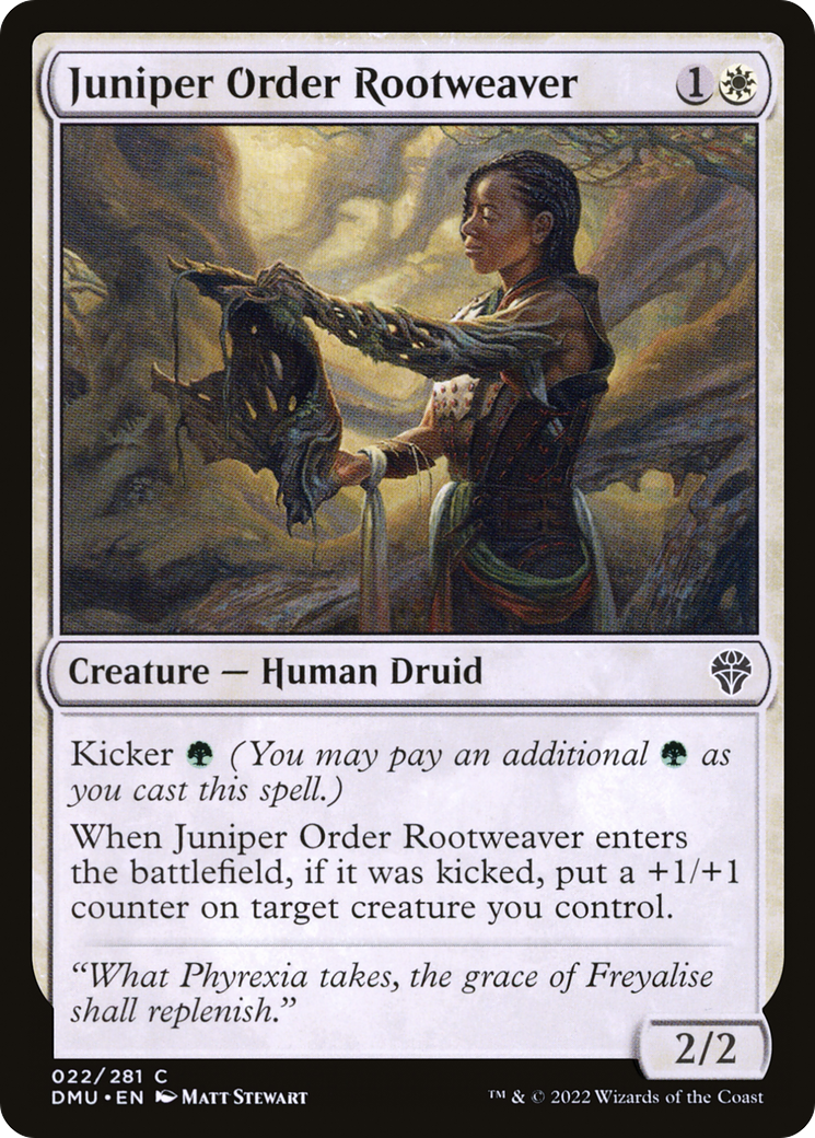 Magic: The Gathering - Juniper Order Rootweaver - Dominaria United
