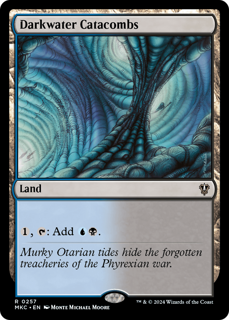 Magic: The Gathering - Darkwater Catacombs - Murders at Karlov Manor Commander