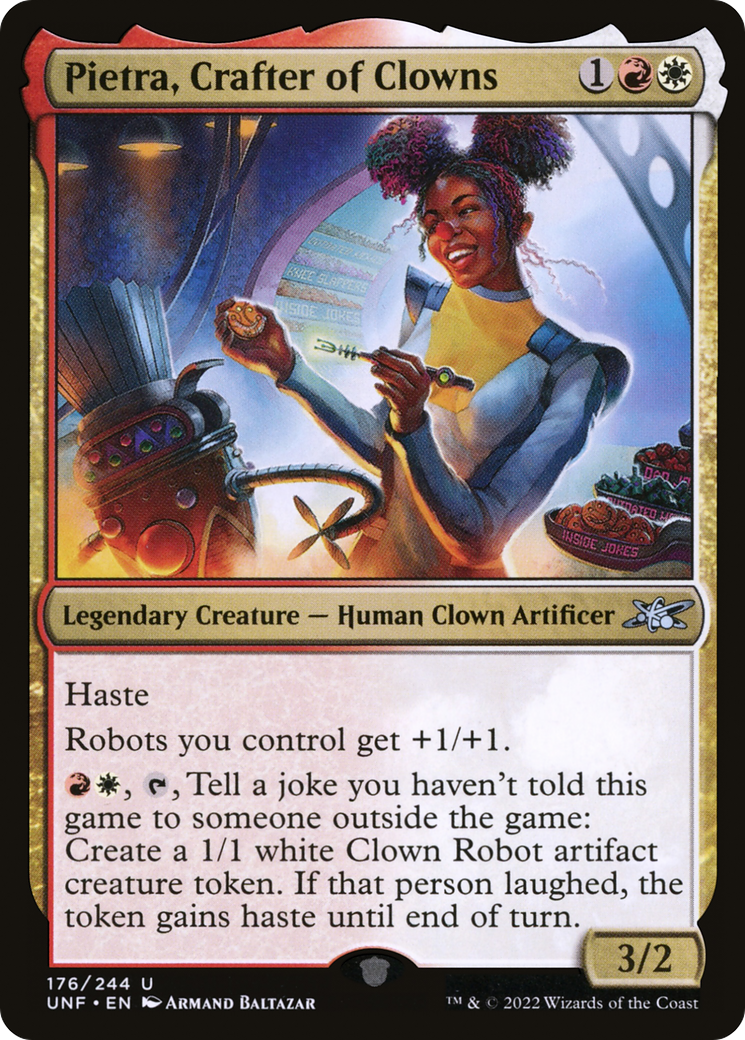 Magic: The Gathering - Pietra, Crafter of Clowns - Unfinity