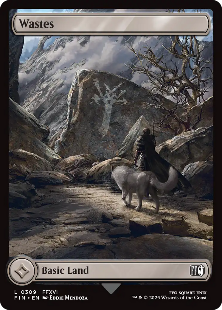 Magic: The Gathering - Wastes #309 Foil - Final Fantasy