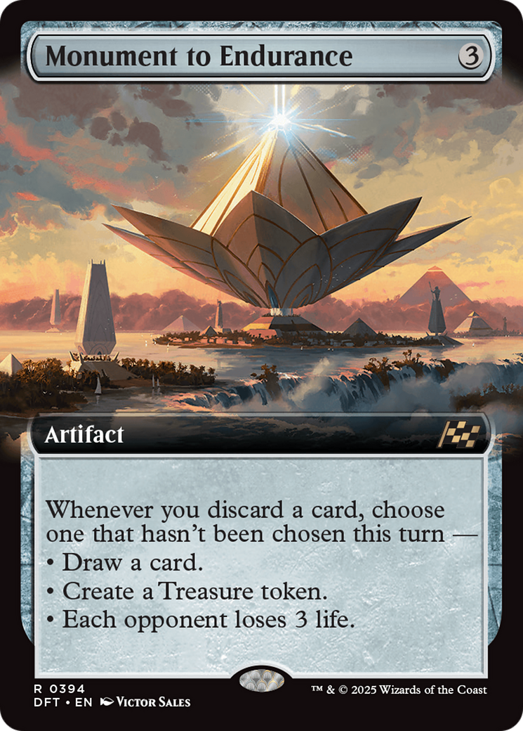 Magic: The Gathering - Monument to Endurance Foil - Aetherdrift