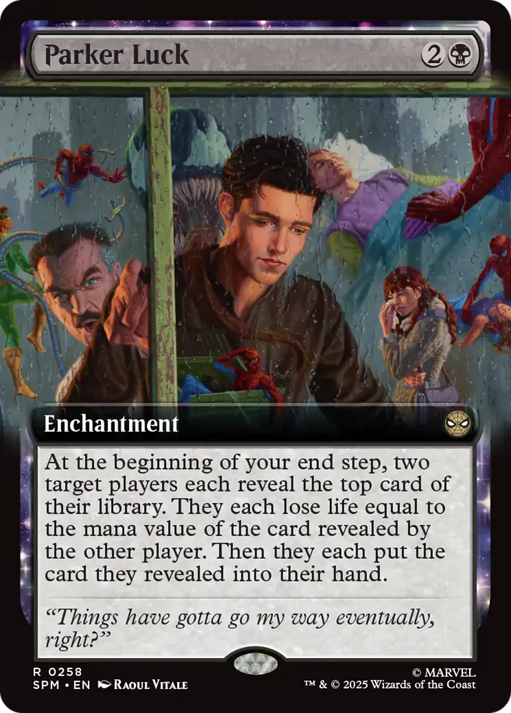 Magic: The Gathering - Parker Luck Foil - Marvel's Spider-Man