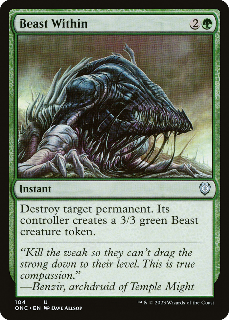Magic: The Gathering - Beast Within - Phyrexia: All Will Be One Commander