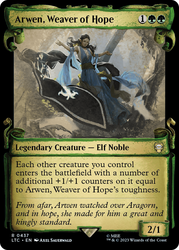 Magic: The Gathering - Arwen, Weaver of Hope Foil - Tales of Middle-earth Commander