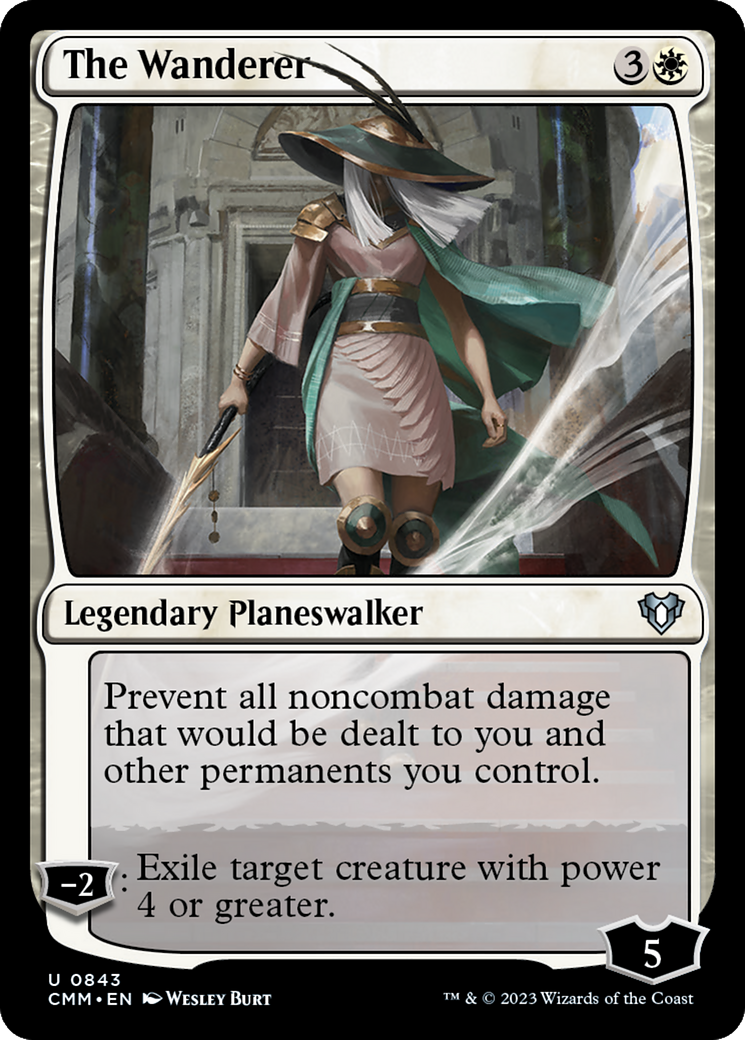 Magic: The Gathering - The Wanderer - Commander Masters