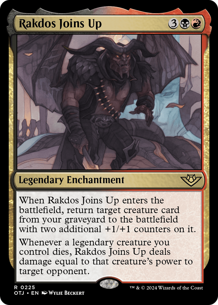 Magic: The Gathering - Rakdos Joins Up Foil - Outlaws of Thunder Junction