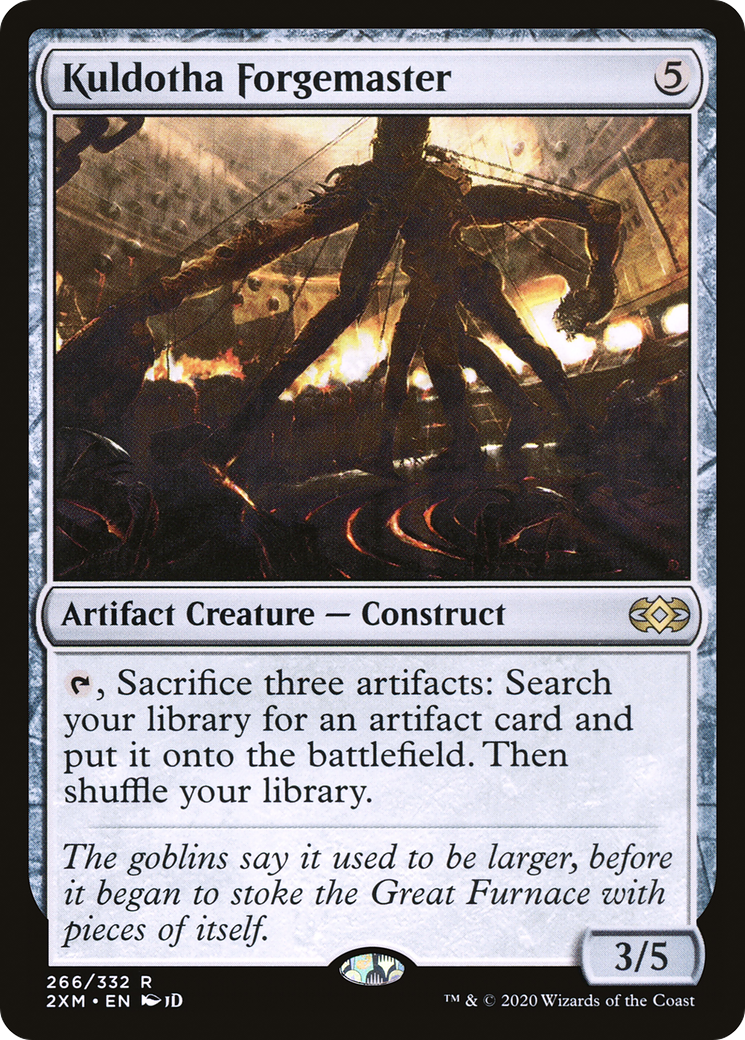 Magic: The Gathering - Kuldotha Forgemaster Foil - Double Masters