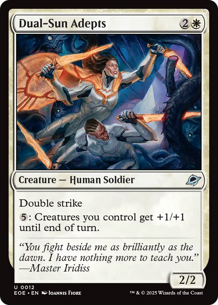 Magic: The Gathering - Dual-Sun Adepts Foil - Edge of Eternities