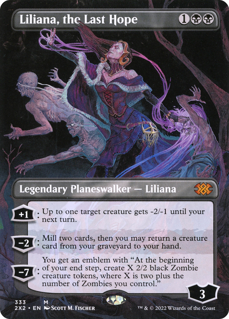 Magic: The Gathering - Liliana, the Last Hope Foil - Double Masters 2022