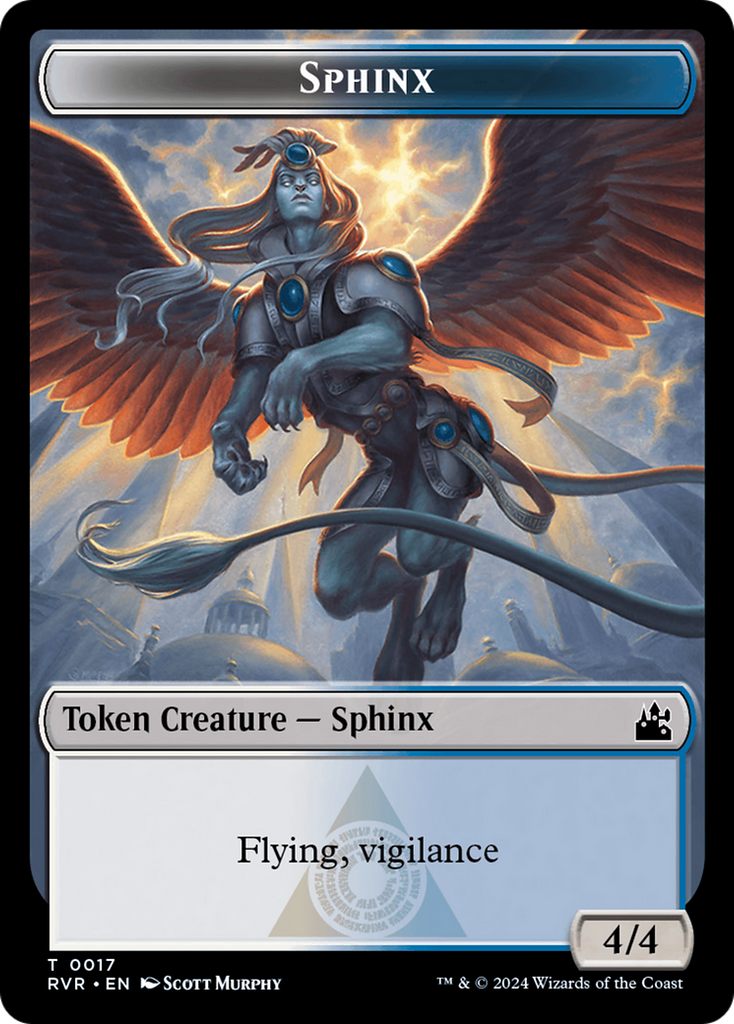 Magic: The Gathering - Sphinx Token - Ravnica Remastered Tokens