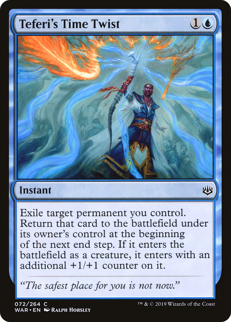 Magic: The Gathering - Teferi's Time Twist Foil - War of the Spark