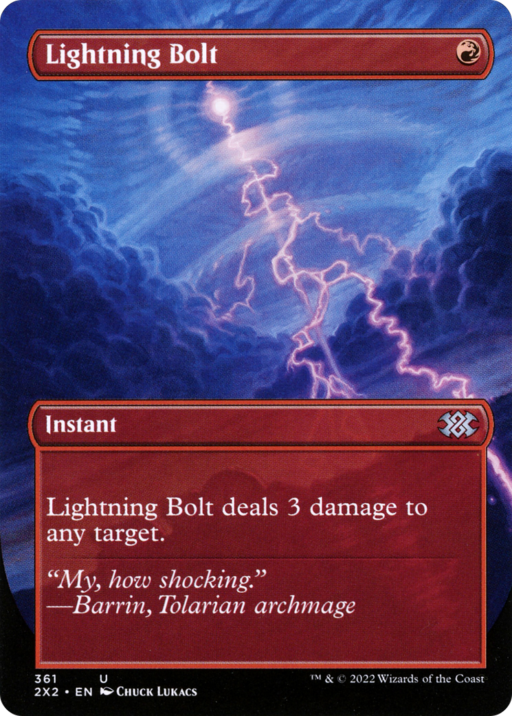 Magic: The Gathering - Lightning Bolt - Double Masters 2022