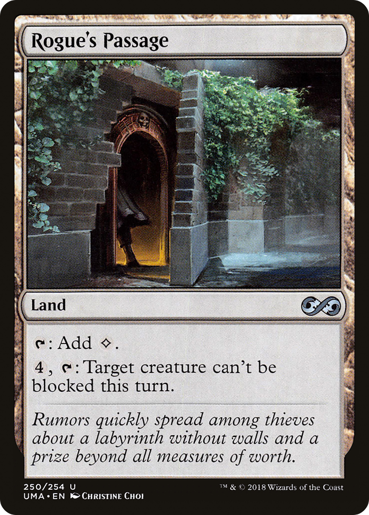 Magic: The Gathering - Rogue's Passage Foil - Ultimate Masters