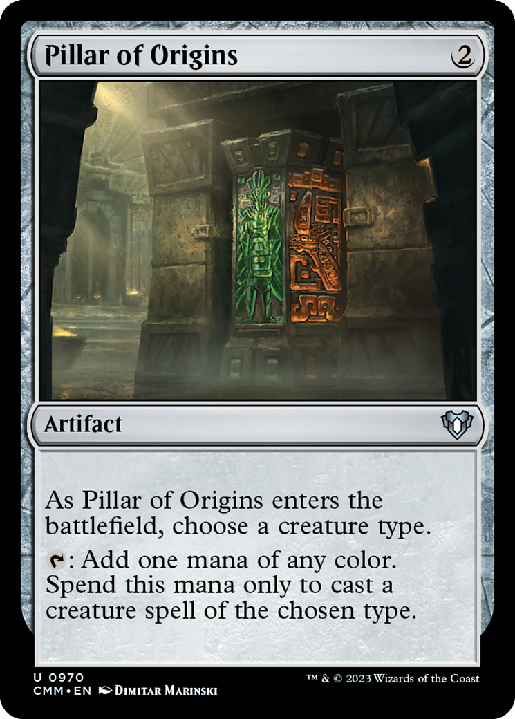 Magic: The Gathering - Pillar of Origins - Commander Masters