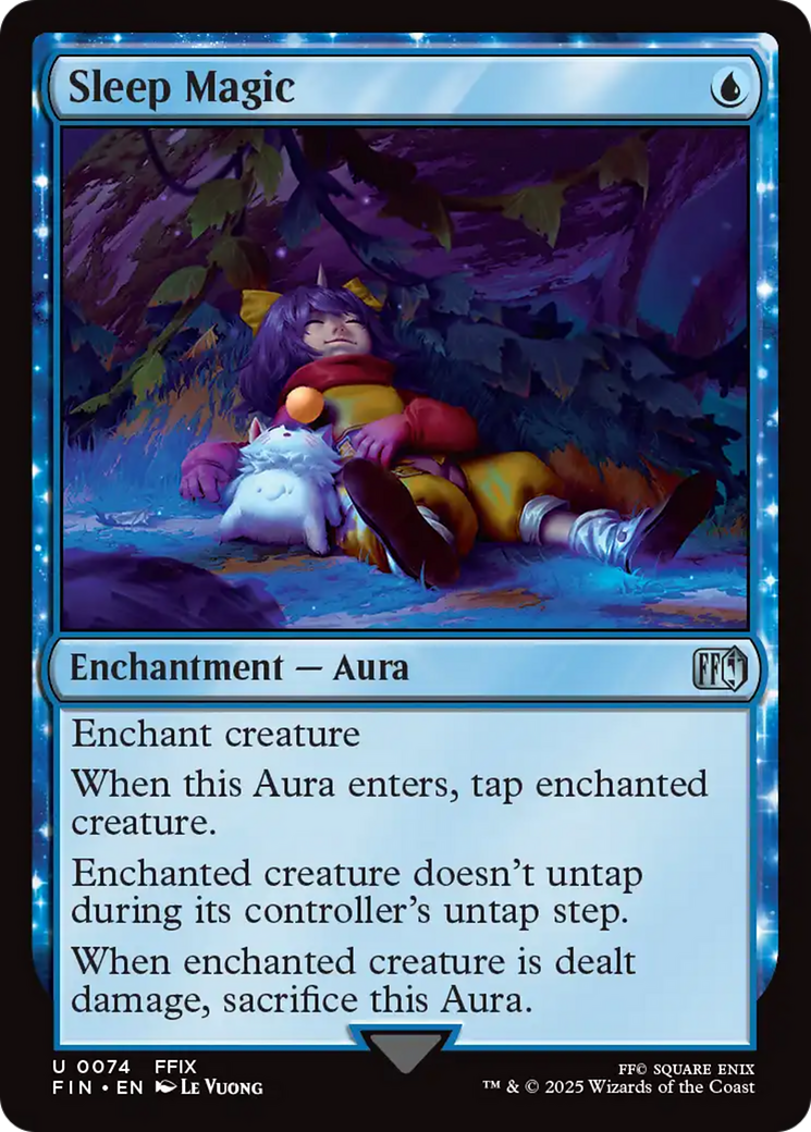 Magic: The Gathering - Sleep Magic Foil - Final Fantasy