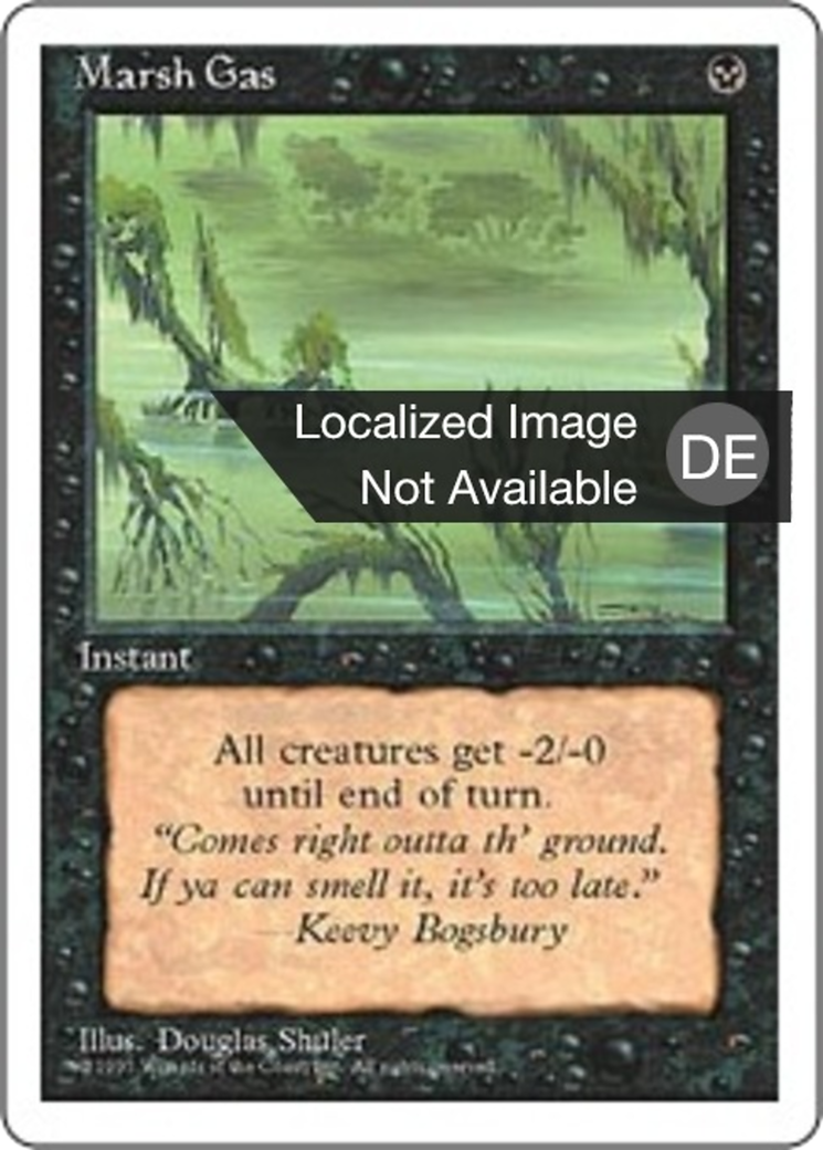 Magic: The Gathering - Sumpfgas - Fourth Edition