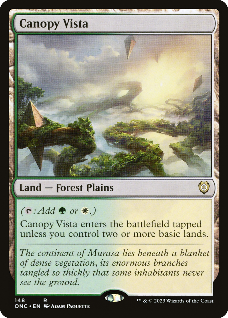 Magic: The Gathering - Canopy Vista - Phyrexia: All Will Be One Commander