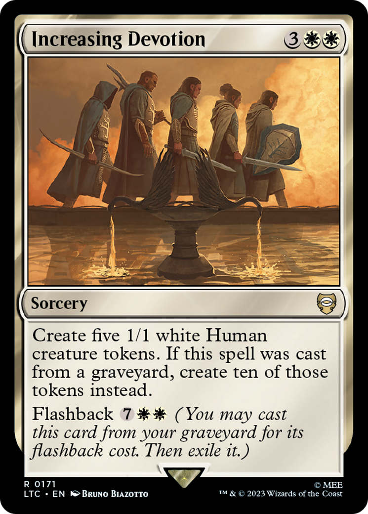 Magic: The Gathering - Increasing Devotion - Tales of Middle-earth Commander