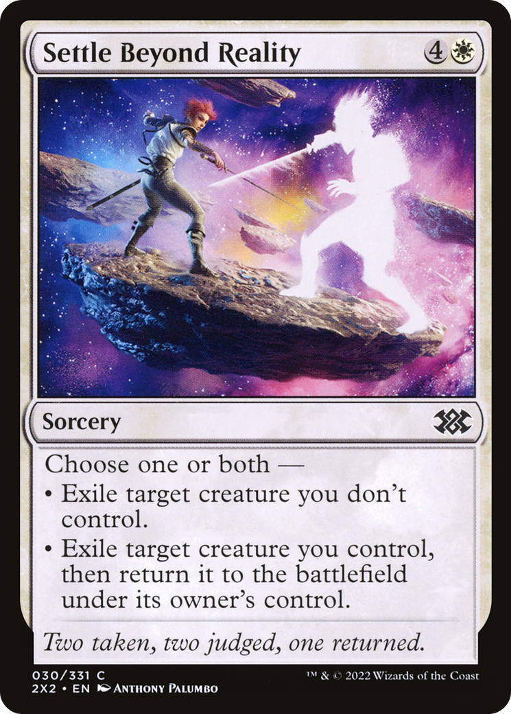 Magic: The Gathering - Settle Beyond Reality Foil - Double Masters 2022