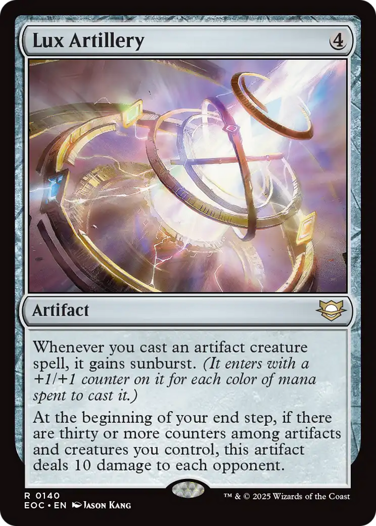 Magic: The Gathering - Lux Artillery - Edge of Eternities Commander