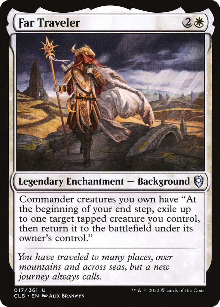 Magic: The Gathering - Far Traveler - Commander Legends: Battle for Baldur's Gate