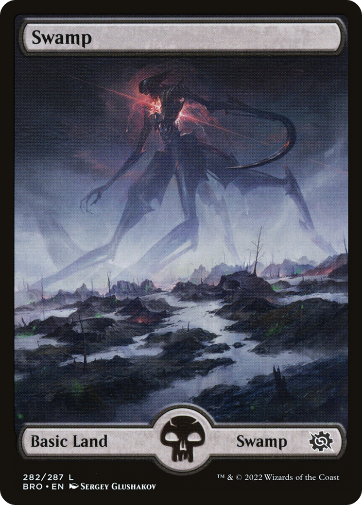 Magic: The Gathering - Swamp #282 Foil - The Brothers' War