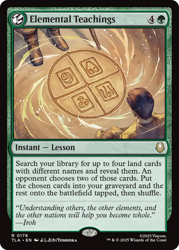 Magic: The Gathering - Elemental Teachings - Avatar: The Last Airbender