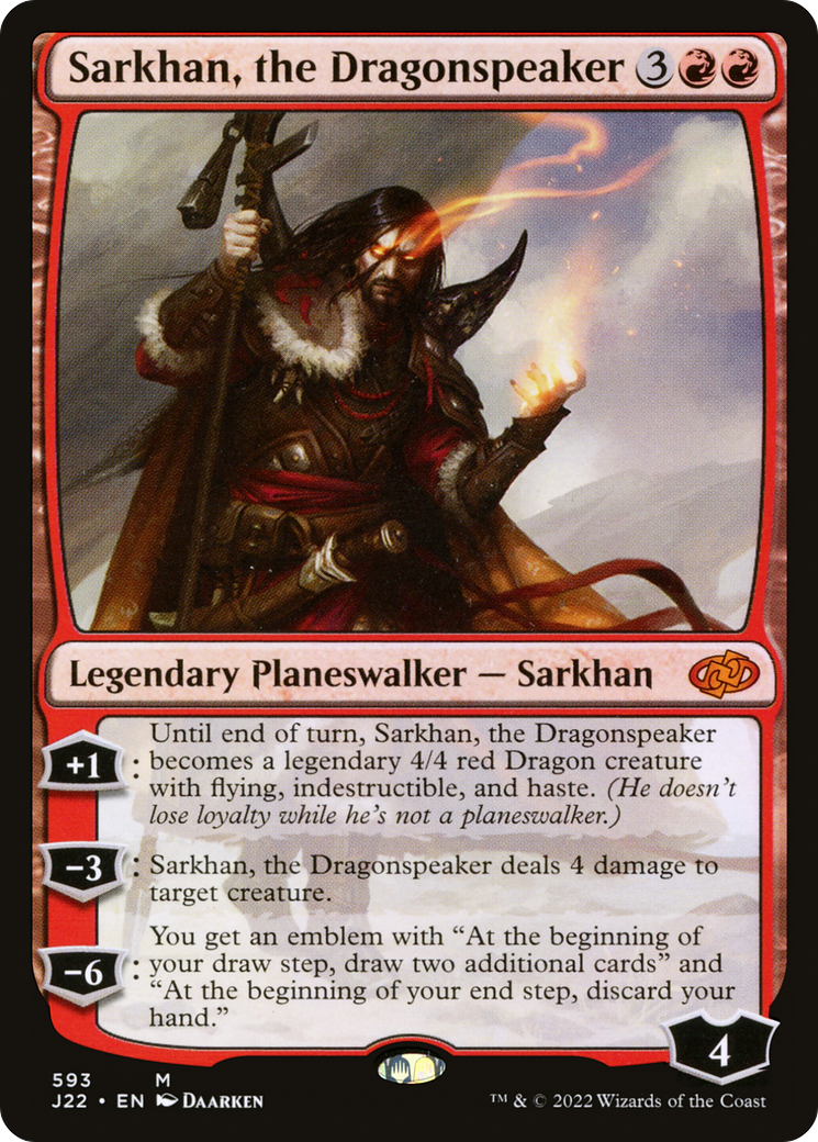 Magic: The Gathering - Sarkhan, the Dragonspeaker - Jumpstart 2022