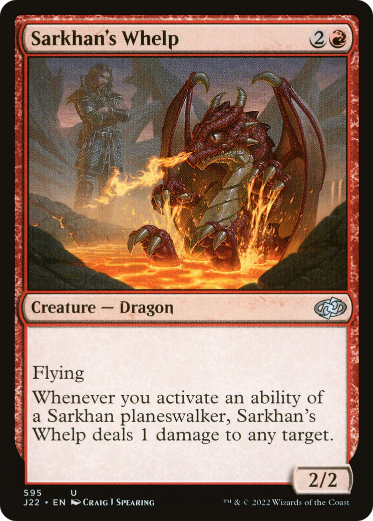 Magic: The Gathering - Sarkhan's Whelp - Jumpstart 2022