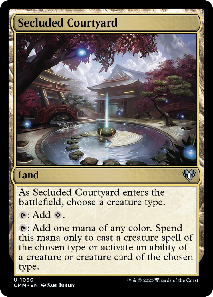 Magic: The Gathering - Secluded Courtyard - Commander Masters