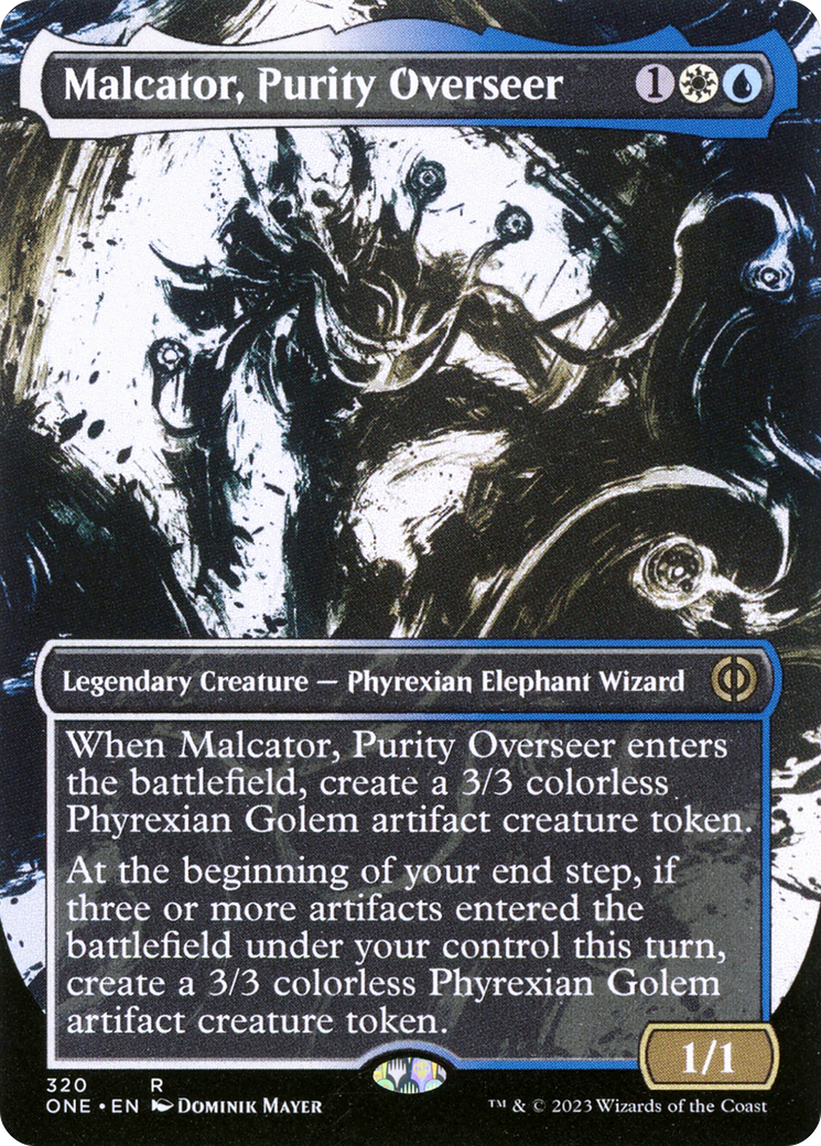 Magic: The Gathering - Malcator, Purity Overseer Foil - Phyrexia: All Will Be One